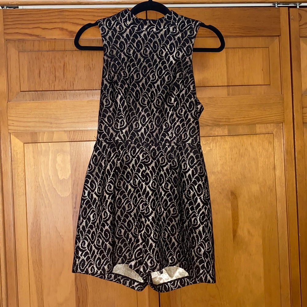Charlotte Russe Black Lace Romper